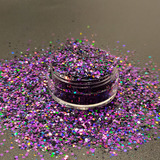 Bulk Purple Chunky Glitter mix for Face body Nail and Crafts