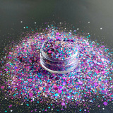 Best quality PET Material Chunky Glitter for Festival Beauty Makeup Face Body Hair Nails